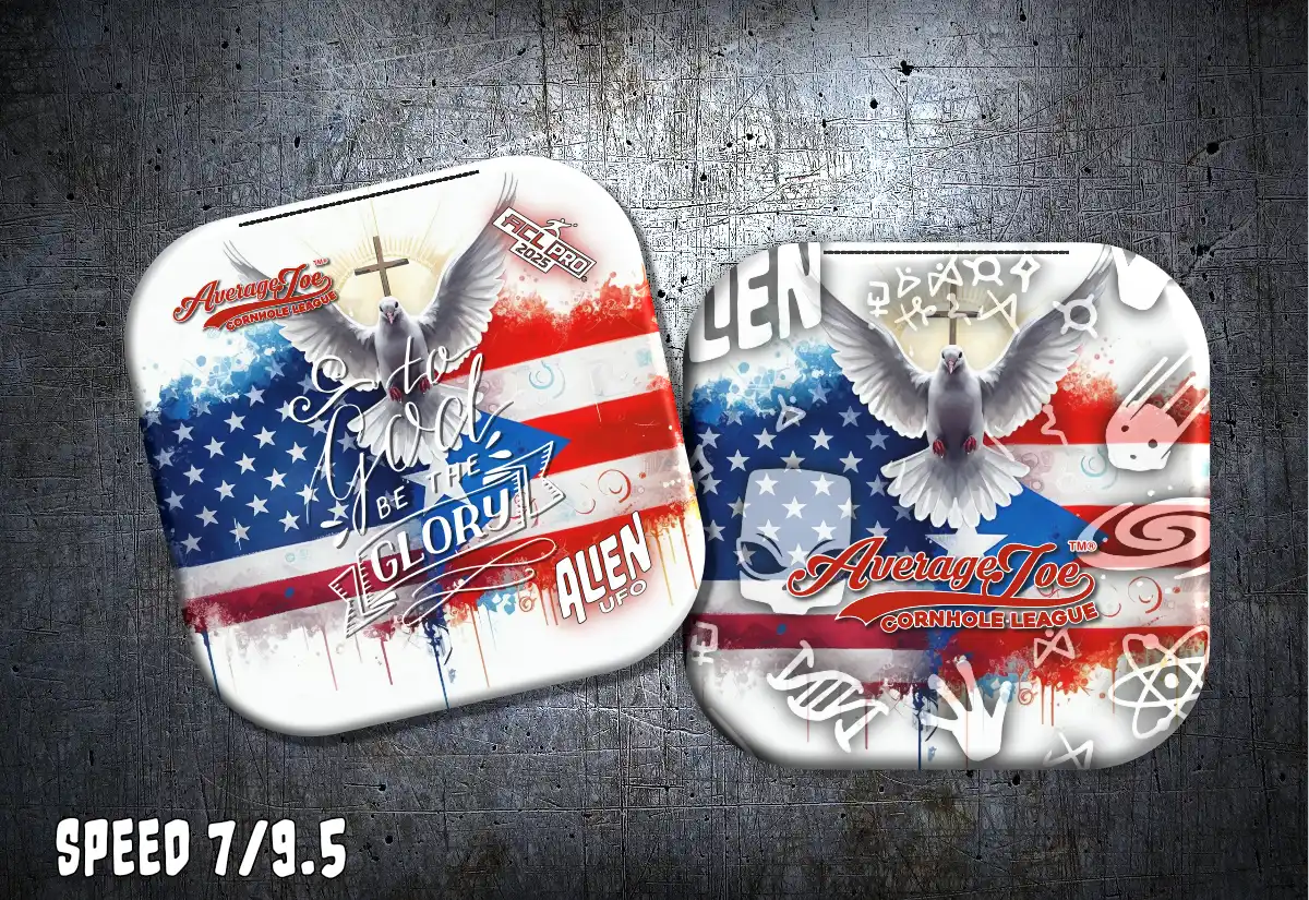 Collabs and Player Designs – Alien Cornhole