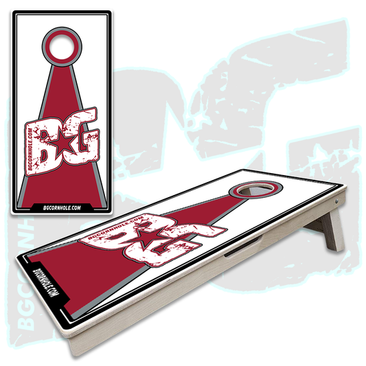 BG Crimson Cornhole Boards - Backyard Boards