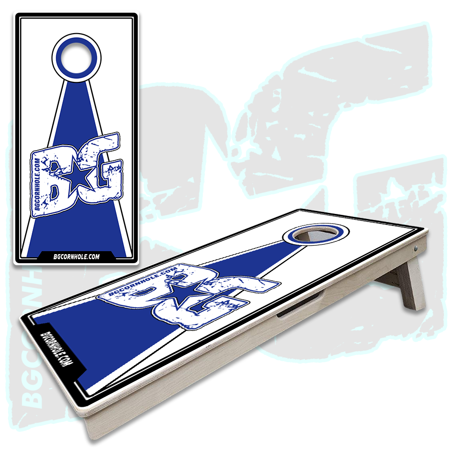 BG Dark Blue Cornhole Boards - Backyard Boards