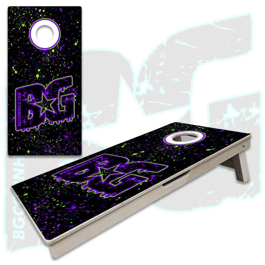 BG "Black Mutli Splatter" Boards - Elite Model