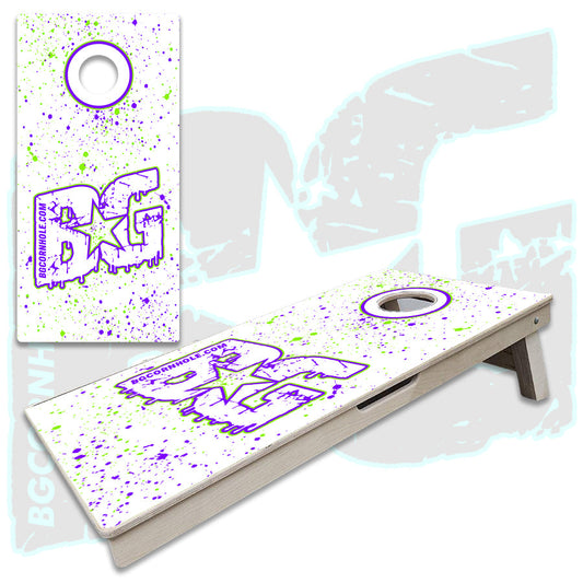 BG "White Mutli Splatter" Boards - Elite Model