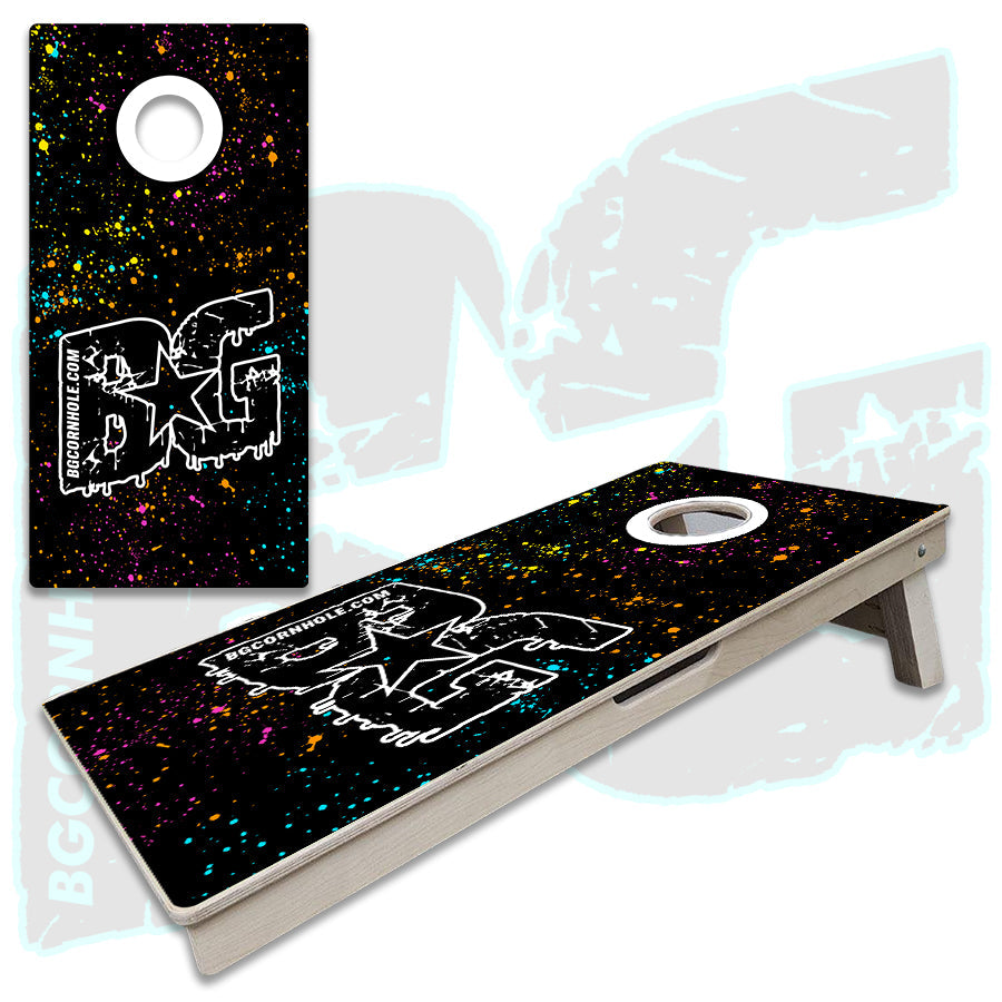 BG "Black Mutli Splatter" Boards - Elite Model