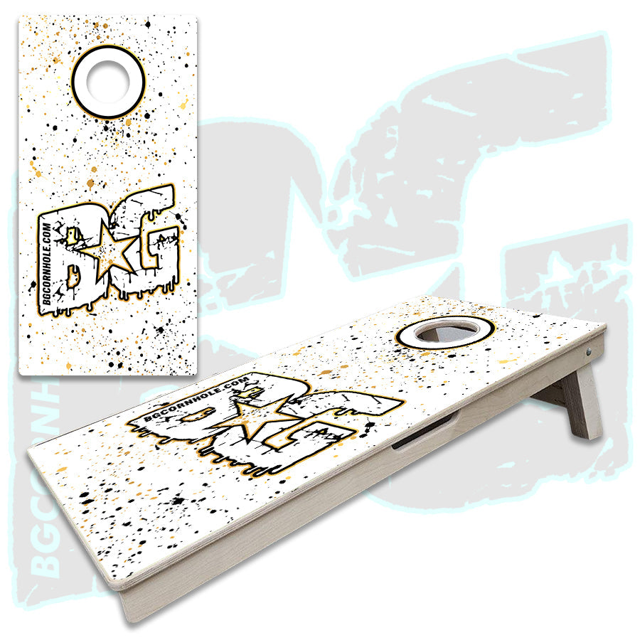 BG "White Mutli Splatter" Boards - Elite Model