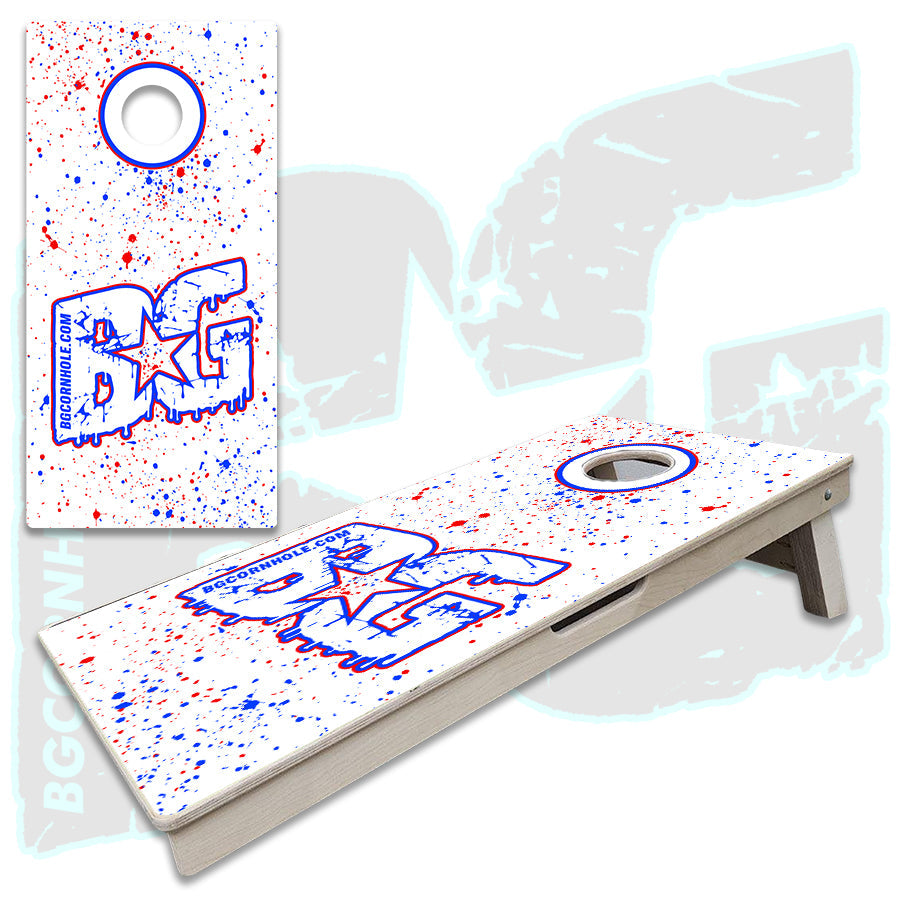BG "White Mutli Splatter" Boards - Elite Model